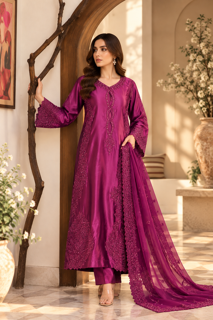 Rivaan Burgundy