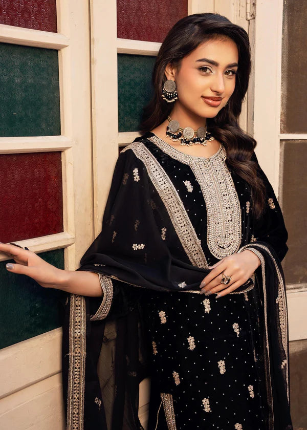 Hooriya Midnight velvetine