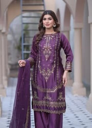 Celestia Plum Silken