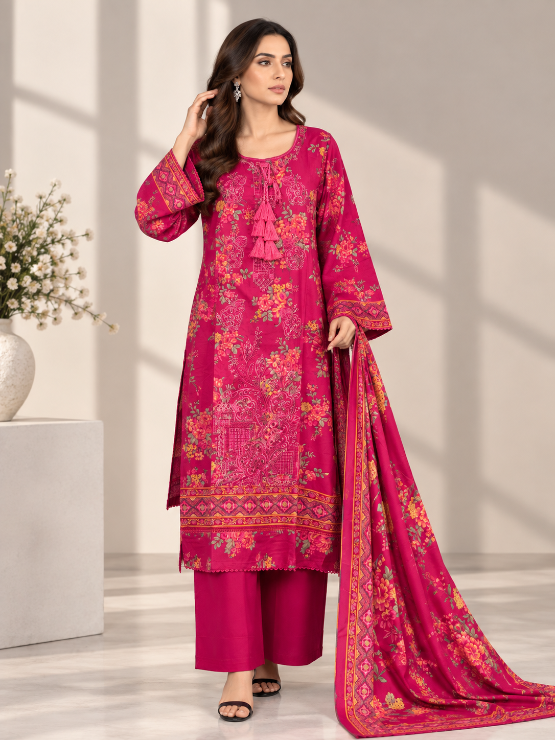Shehnaz Reddish pink
