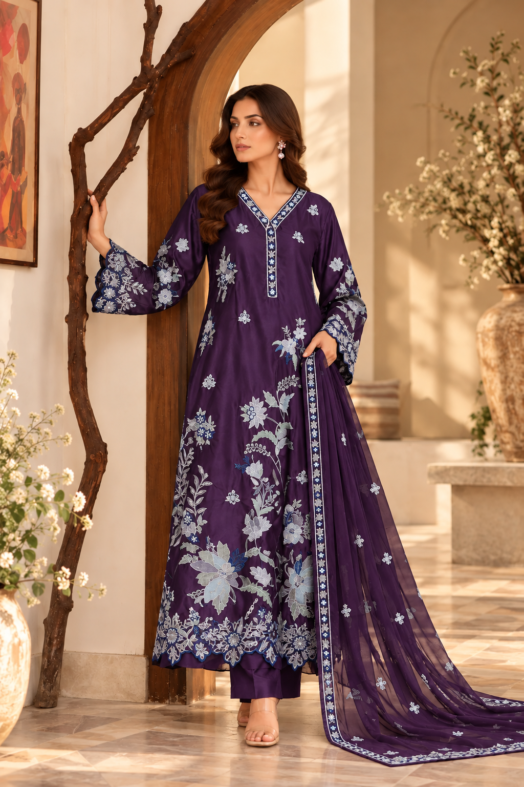 Anaya Deep Plum