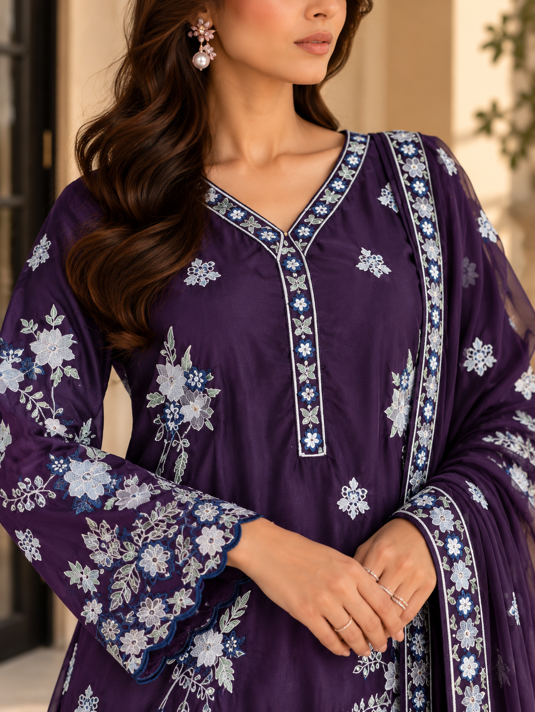 Anaya Deep Plum