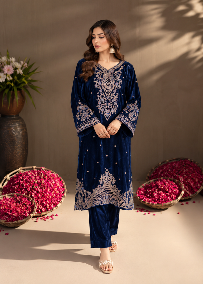 Mehrang Blue Velvet