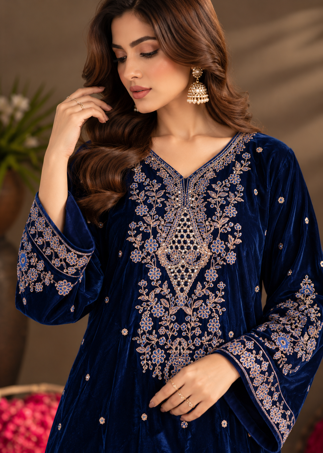 Mehrang Blue Velvet