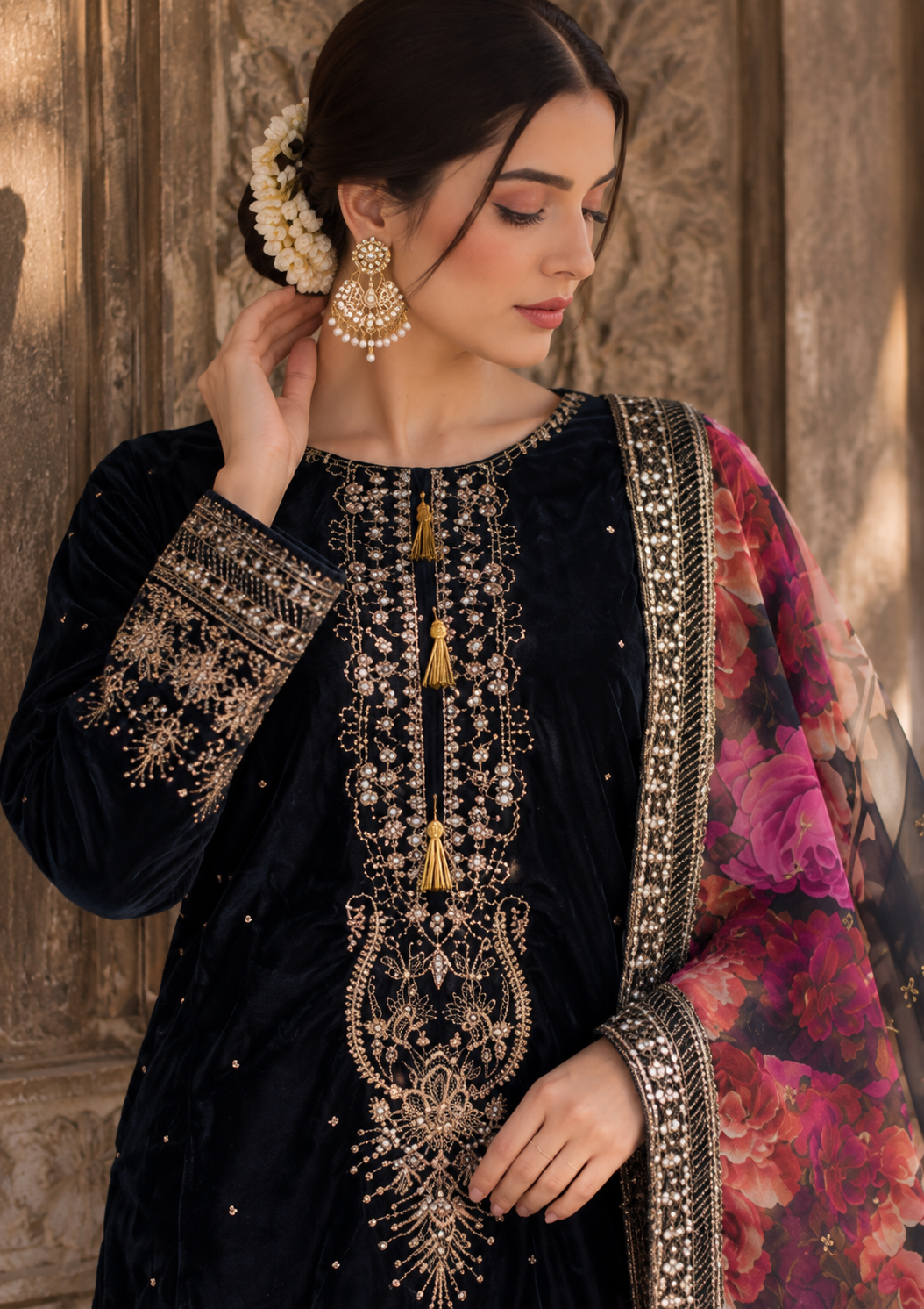 Zarafsha Black Velvet