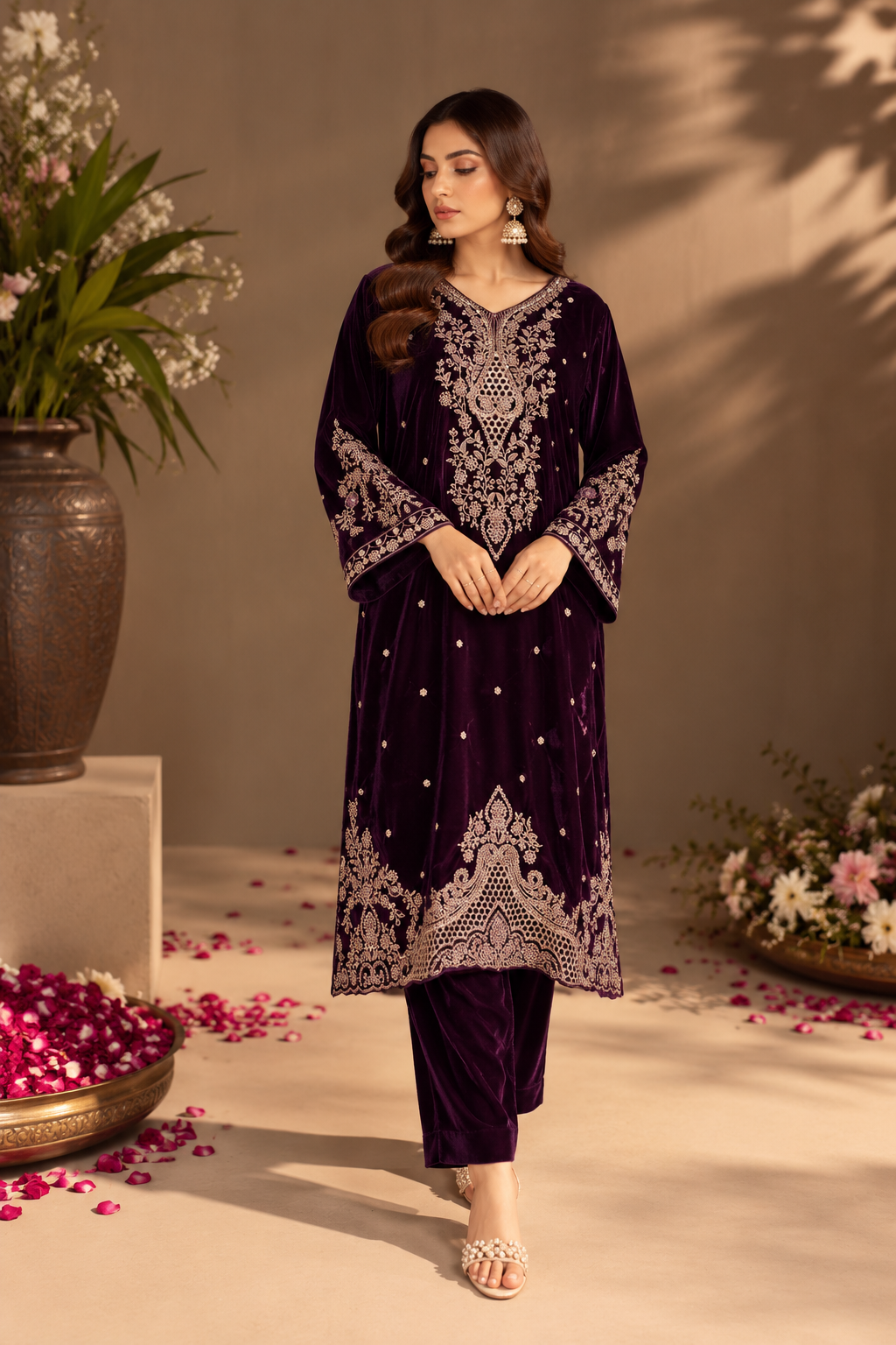 Mehrang Plum Velvet