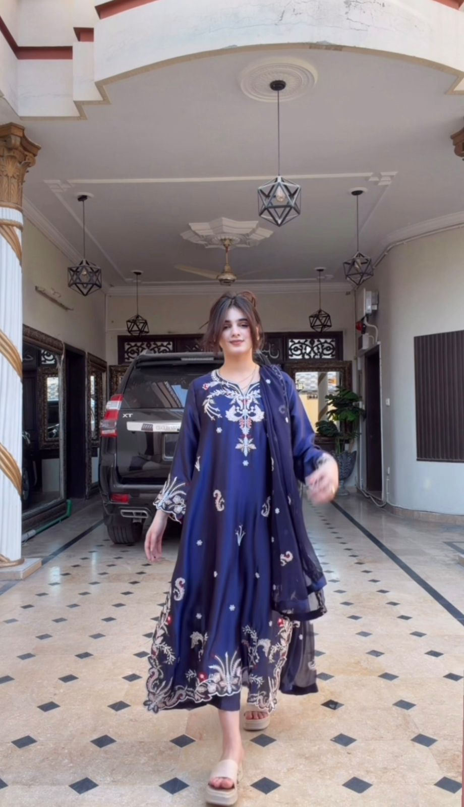 Malka Navy Blue