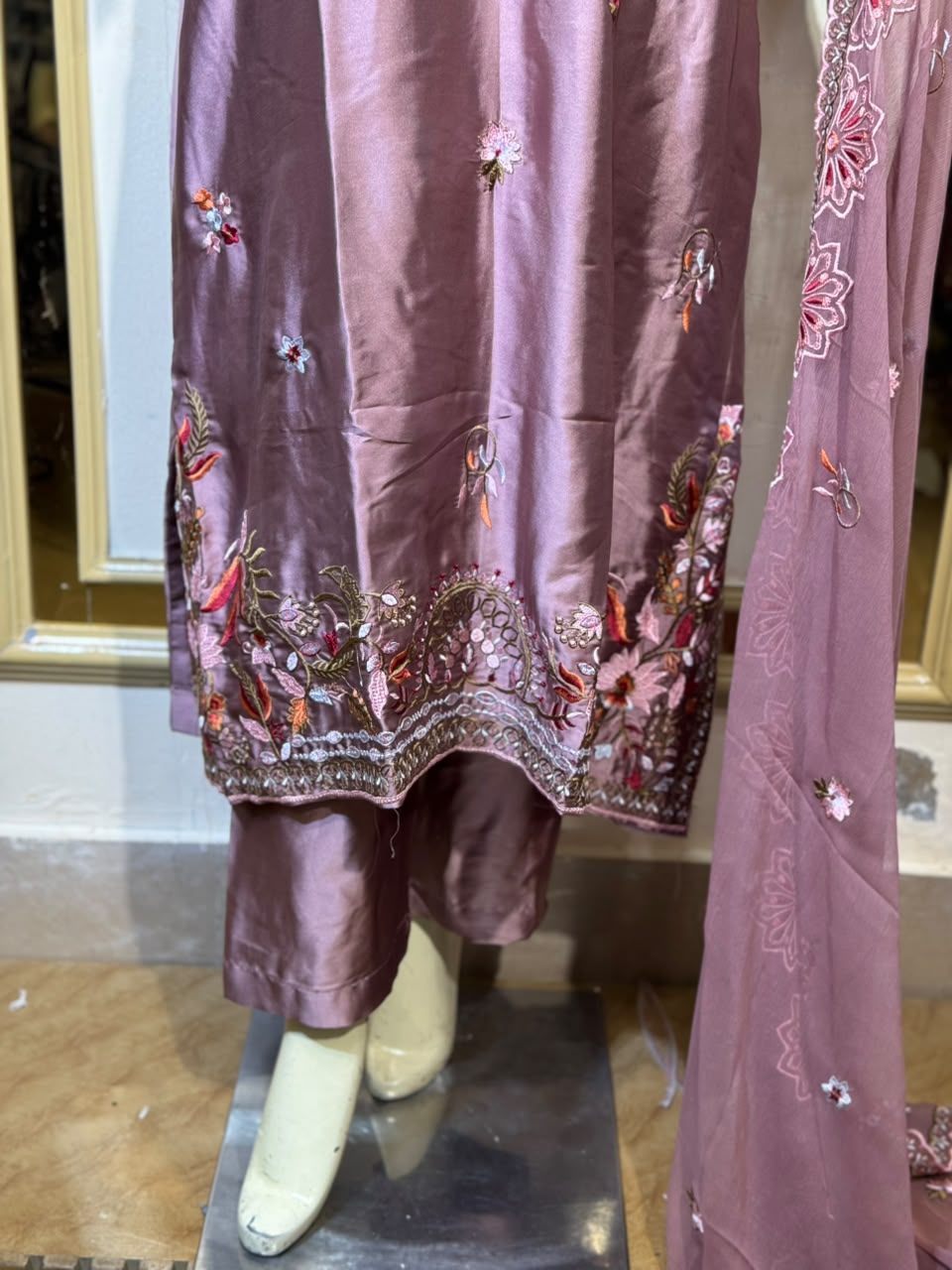 Zaria Silken Dusty Mauve