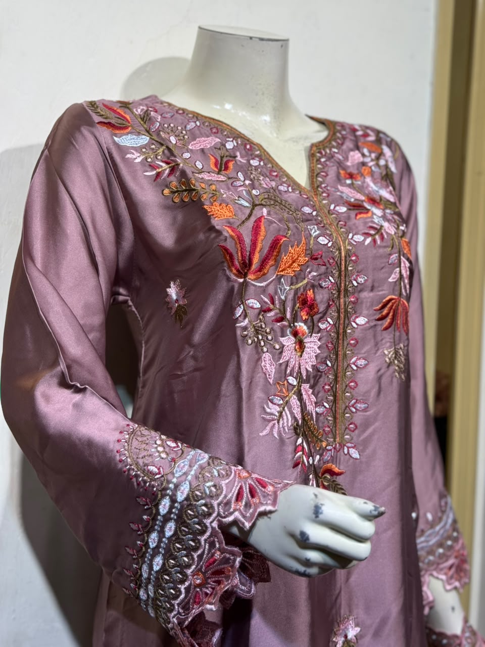Zaria Silken Dusty Mauve