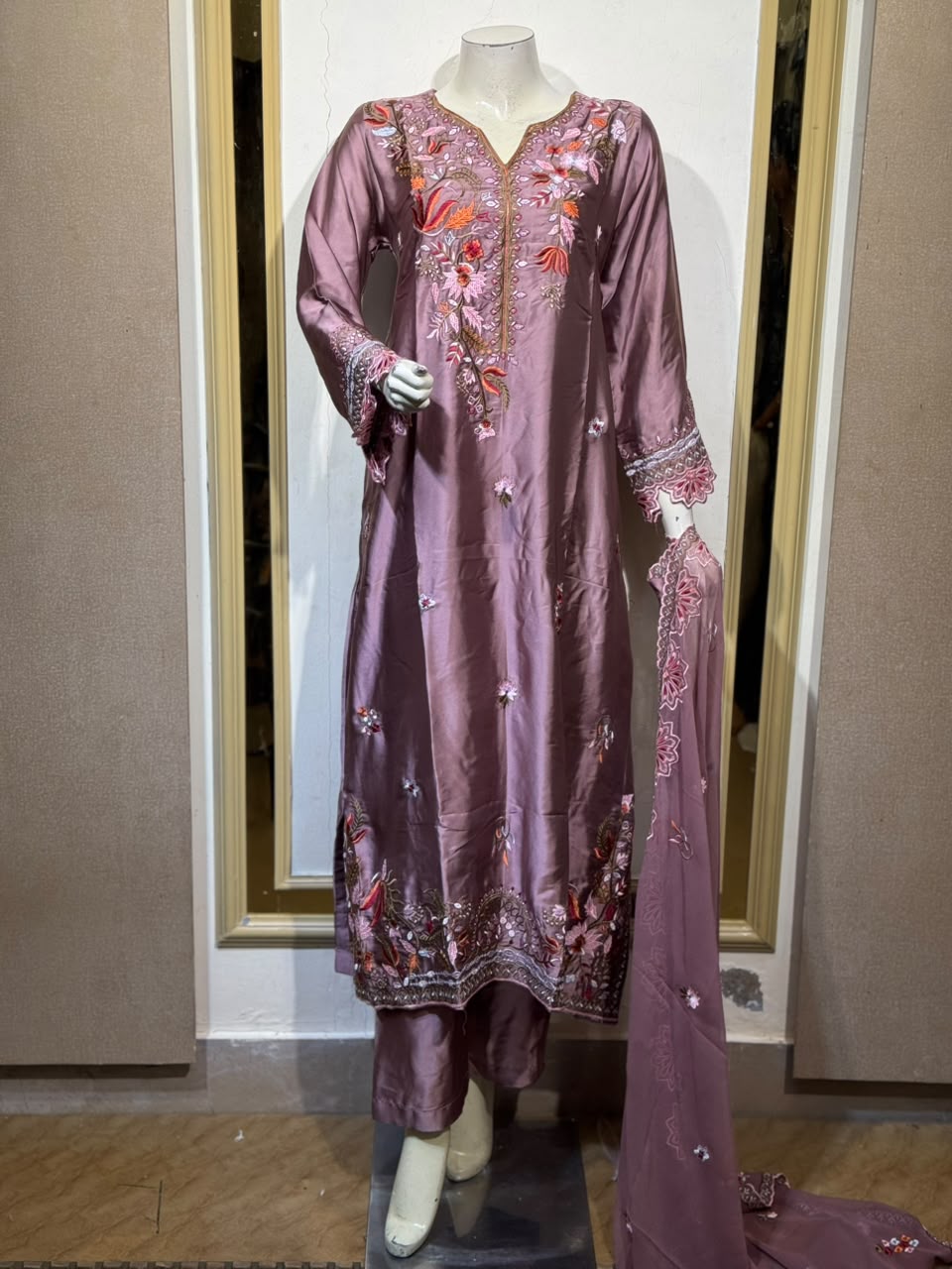 Zaria Silken Dusty Mauve