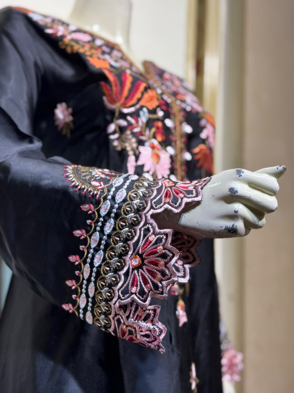 Zaria Silken Midnight Black