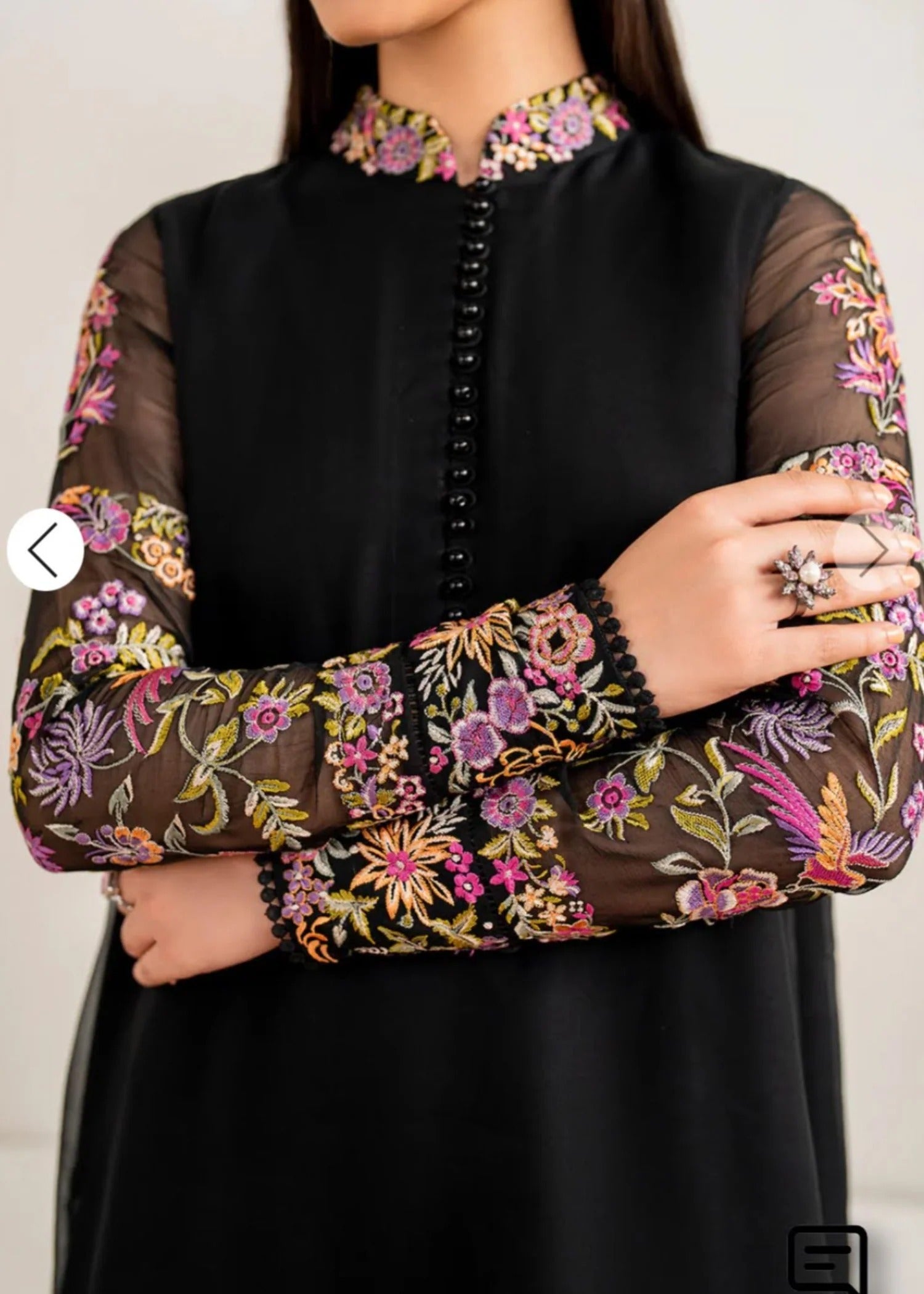 Rubab Midnight Black