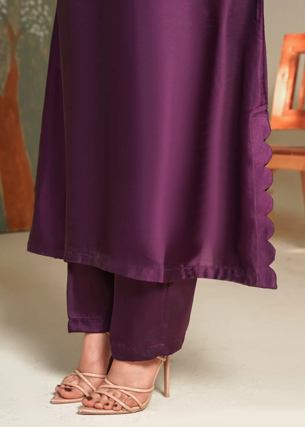 Hania Silken Plum