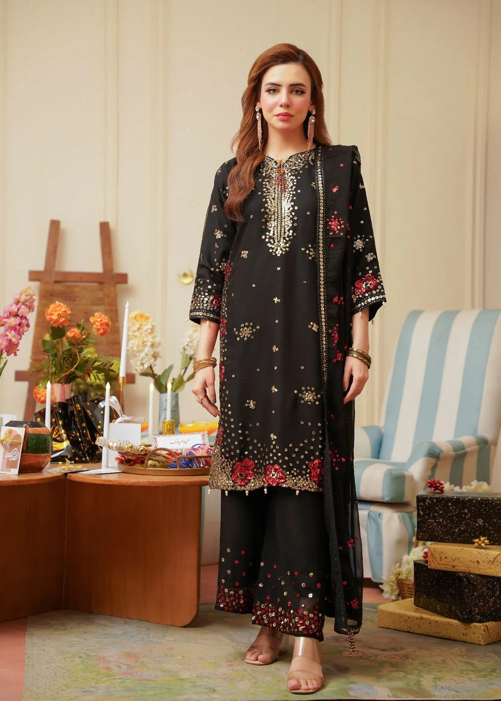 Jazmin Midnight Black