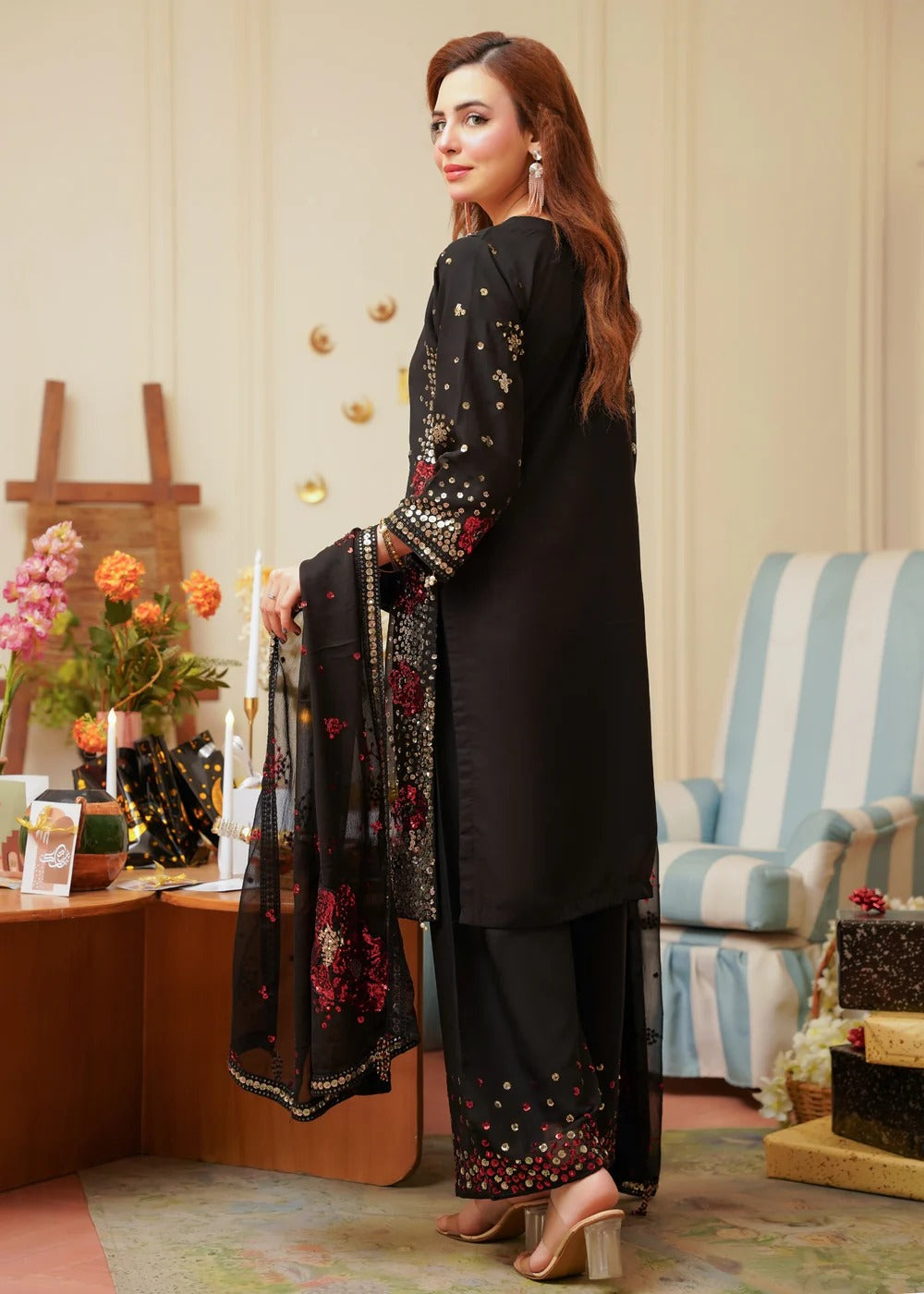 Jazmin Midnight Black