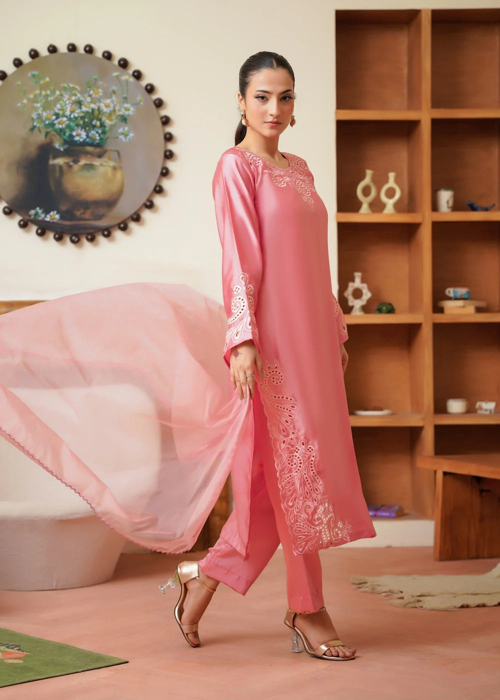 Mahenoor pastel Pink